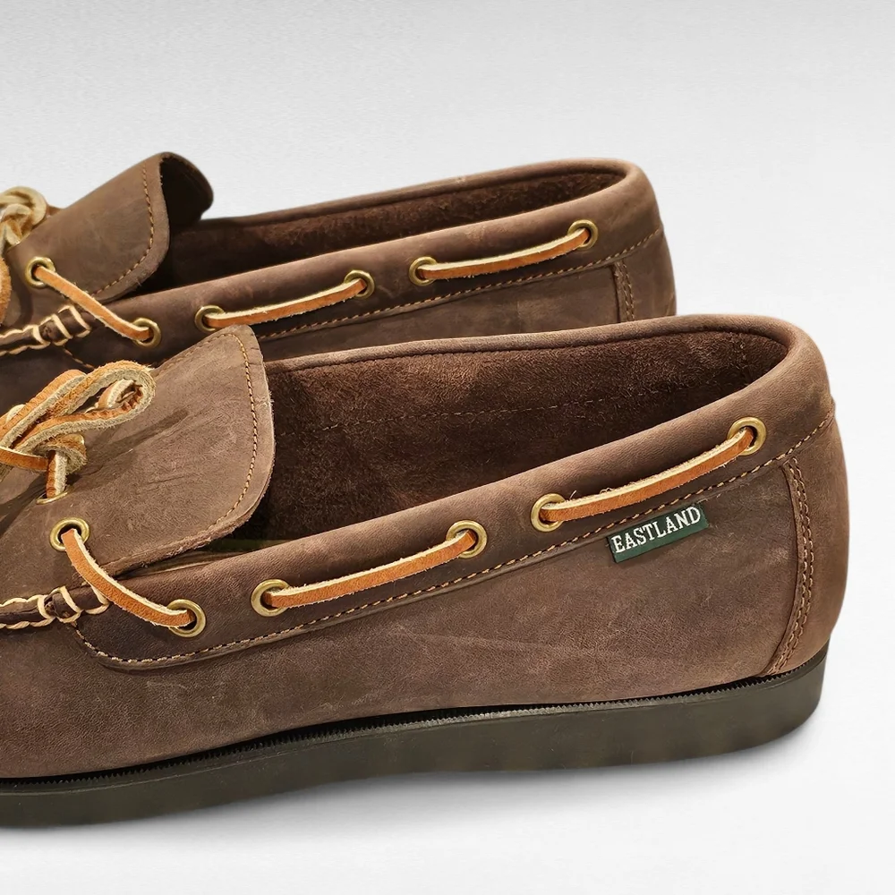 Eastland Yarmouth Men's Leather Boat Shoes 7766-17D Size 15D